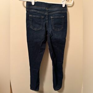 Cat & Jack jeggings size 8.  Looks like blue jeans.